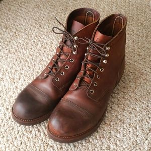 Red Wings Iron Ranger boots